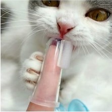 Odea Kedi Köpek Parmak Diş Fırçası Kutulu Evcil Hayvan Diş Fırçası