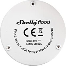 Odea Flood Smart Home Wi-Fi Su Dedektörü ve Sıcaklık Sensörü, Su Alarmı ve Uygulama Üzerinden Yerden Isıtmanın Dijital Kontrolü, Wifi Ölçüm Cihazı Duş, Banyo ve Mutfakta Sızıntıyı Algılar, Su ve Enerji Tas