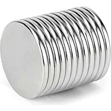 Odea Yuvarlak Neodyum Mıknatıs Magnet - 20 mm Çap - 2 mm Kalınlık - 5 Adet