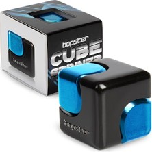 Odea Fidget Oyuncak Fidget Spinner Metal Anonize El Spinner Masaüstü Oyuncakları Stres Önleyici Yetişkinler ve Çocuklar Duyusal Otizm Dehb Add - Siyah/mavi