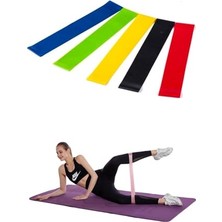 Odea Buffer® 5li Egzersiz Direnç Bant Seti Pilates Crossfit Ekipmanları