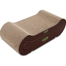 Odea Oluklu Mukavva Kedi Scratcher Dolum Pedleri, Şezlong ve Eğlenceli Interaktif Tırmalama Tahtaları, Pençe Güvenli, Dayanıklı, Doğal Geri Dönüşümlü Malzemeler, Aktif Oyunu Destekler -