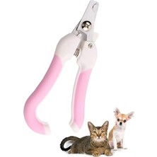 Odea Çelik Uçlu Pembe Kedi Köpek Büyük Tırnak Makası CIN312PM