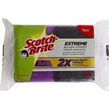 Odea 1789760 Extreme Bulaşık Süngeri 2'li Tırnak Koruyuculu