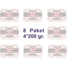 Odea 8 Paket Hacı Şakir Hamam Keyfi Saf Sabun 200 gr x 4'lü