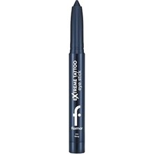 Odea Flormar Extreme Tattoo Işıltılı Asansörlü Kalemtıraşlı Jel Göz Kalemi & Far Stick - 006 Navy