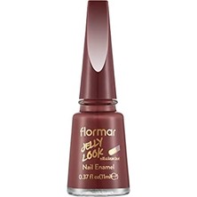 Odea Jel Görünümlü Parlak Oje (Bordomsu Mor) - Jelly Look Nail ENAMEL-JL61 Plum It UP-8690604612819