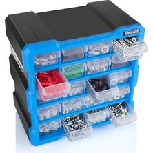 Odea Mono Blok Çekmece Seti 20'li Hobby Organizer Seti Monoblok Çekmece Vida Dübel Kutusu Takı Kutusu ASR6006