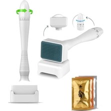 Odea 140 Titanyum Iğneli Ayarlanabilir Iğne Ölçülü (0.25-3.0mm) Dermastamp -Serum Seti Hediyeli-