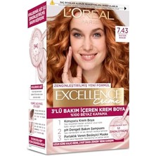 Odea L’oréal Paris Excellence Creme 7.43 Sultan Bakırı Saç Boyası