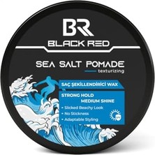 Odea Black & Red Wax Saç Şekillendirici Wax Sea Salt Pomade Deniz Tuzlu Güçlü Tutuş - 120 ml