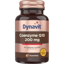 Odea Dynavit Coenzyme Q10 (Ubikinon) 200 Mg 30 Yumuşak Kapsül 200 Mg - KOENZIMQ10