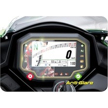 Odea Kawasaki 2023-2025 Ninja ZX4RR / 1000SX / Z650 / Z900 Gösterge Paneli Için Ipg Anti-Glare Parlama Önleyici Mat Ekran Koruyucu
