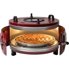 Odea Akel AF130L 25 Litre Orta Boy Yuvarlak Davul Fırın, Iç Aydınlatmalı, Termostatlı, Üst & Ön Gözetleme Camlı, 1 Tepsi          [enerji Sınıfı A]
