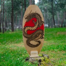 Odea Universal Denge Tahtası | Ahşap Balance Board | Denge ve Koordinasyon Geliştirici | Evde Fitness & Spor |