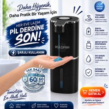 Rulopak 403835 Sensörlü Tezgahüstü Sıvı Sabun Dispenseri Siyah