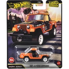 Odea Hot Wheels Premium Boulevard, 1967 Jeepster Commando Araba Klasik, Koleksiyon, Ölçek 1:64, 3 Yaş Üstü Çocuklar Için