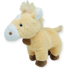 Peluş Hayvanlar Sesli 30 cm At - Açık Kahverengi (Lisinya)