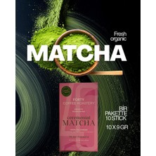 Forty Coffee Roastery Ceremonial Matcha – 10 Stick x 9 G | Toplam 90 G