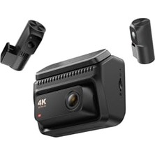 Odea Z60T Araç Kamerası 4K+2K+1080P 4g Gps Gece Görüş Park Modu Wifi Dashcam
