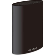 Odea Tacos - 20 Cm'ye Kadar Bıçaklar Için Evrensel Bıçak Bloğu - Termoplastik Kauçuktan Üretilmiştir 220 x 160 x 65 mm - Siyah