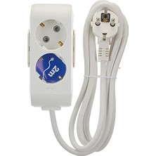 Odea Viko Multi-Let 2li Topraklı Kablolu Ç.k 2mt Priz