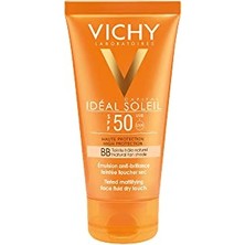 Odea Vichy Capital Soleil Tinted Dry Touch Renkli Dokulu Yüksek Korumalı Yüz Emülsiyonu Spf 50, 50.0 ml | Rengi ile Yüksek Koruma ve Anında Bronzlaştırma Tonu Bırakmak Için Cilt Rengini Arttırır.