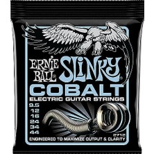 Odea Ernie Ball Primo Slinky Kobalt Elektro Gitar Teli 9,5-44 Ölçü