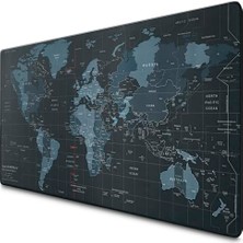 Odea World Xxl Profesyonel Ekstra Büyük Mouse Pad ve Bilgisayar Oyunu Mouse Mat Oyun Klavyesi Kaymaz Mouse Pad'ler Masa Için 89,9 cm x 39,9 cm Ev Ofis Masa Pedi Klavye ve Oyun Pedi Için Fare Altlığı | Düny