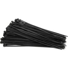 Odea Siyah Kablo Bağı Plastik Cırt Kelepçe 4.8X300MM 30CM (100)