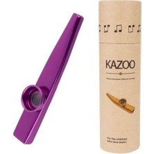 Odea MK-01P Metal Kazoo Kutulu Alüminyum Alaşım Mor