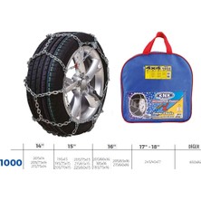 Knk Kmrsfres Patinaj Zinciri 4x4 Jeep - Minibüs ve Hafif Tic.araç Zincir Ebatlari Için Resime Bakiniz