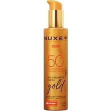 Odea Sun Gold Altın Işıltılı Yüz ve Vücut Yağı SPF50 150 ml