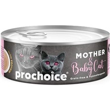 Odea Mother & Baby Mousse, Anne Kediler ve Yavruları Için Tavuklu Mus 80 gr x 12 Adet