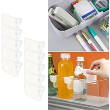 Odea Buffer® 10'luşeffaf Buzdolabı Yan Kapı Düzenleyici Buzdolabı Dolap Içi Bölümleyici Aparatlar
