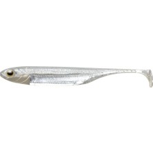 Odea Flash-J Shad Sw 4" (5 Adet/paket) #100 Whitebait/silver Olta