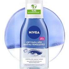 Odea Nıvea Çift Fazlı Göz Makyaj Temizleyici 125 Ml,biotin,kirpik Bakımı,suya Dayanıklı Maskara ve Makyaj