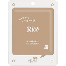 Odea Mjcare On Rice Extract Mask Pirinç Özlü Yüz Maskesi