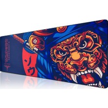 Odea Klasse Pro - 10 Farklı Model Dikişli Kenar 90X40 cm Oyuncu Gaming Mouse Pad (Kurasu Gia, 90X40 Cm)