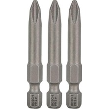 Odea Bosch Professional Vidalama Ucu, Gri, 3 Adet, Gri