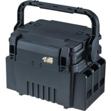 Odea Versus VS-7055N Run&gun Sistem Kutusu, Yüksek Be Dayanımlı Polipilen, 313 × 233 × 231 Mm, Hareketli Bölücüler, Tutma Kolu Kilitleme Fonksiyonu, Kaymaz Kauçuk Taban (Siyah)