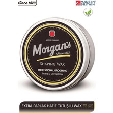 Morgan's Pomade Shine & Definition Shaping Wax - Extra Parlak Hafif Tutucu Şekillendirici Wax 75 ml