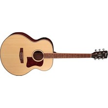 Odea Cort Cj-Medx - Çantalı Natural Glossy Elektro Akustik Gitar