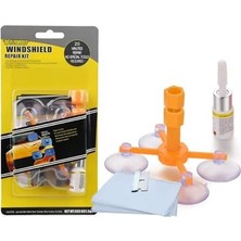 Odea Araç Ön Cam Kırık Çatlak Giderici Hızlı Tamir Kiti 2,5 cm Çap Kadar Uygundur, 3ml 5 Film,