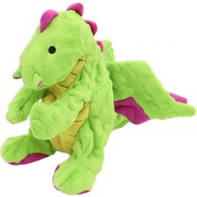 Odea Chew-It! Koyu Yeşil Ejderha 35 cm Köpek Oyuncağı (Sesli)