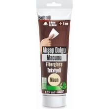 Odea Ahşap Parke Tamir Macunu Maun Mobilya Masa Dolgu Çatlak Çizik Giderici 125 ml Kullanım Hazır