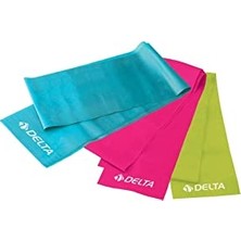 Odea Delta Elite  Pilates Egzersiz Bandı, 3'lü