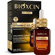 Odea Bioxcin Ester Vitamin C 15% Canlandırıcı Serum 30 ml – Niasinamid, Lipozom Teknolojisi, Antioksidan Etki – Cilt Tonu Eşitleyici ve Aydınlatıcı Serum