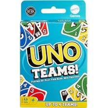 Odea Uno Teams™ Kartlar Aile ve Arkadaşlarla Bir Araya Gelinen Akşamlara, Seyahatlere, Kamplara ve Partilere Yönelik Uno Teams Kart Oyunu HXT58