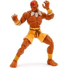 Odea Jada Toys Street Fighter Figürü Dhalsim (15 Cm) - Street Fighter 2'den Hareketli Koleksiyon ve Aksiyon Figürü: The Final Challengers, Alternatif Başlı, Eller ve Aksesuarlı, 13 Yaşından Itibaren